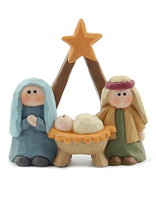 Blossom Bucket : Holy Family With Star - Blossom Bucket : Holy Family With Star - Annies Hallmark and Gretchens Hallmark, Sister Stores