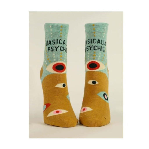 Blue Q : Women's Ankle Socks - "Basically Psychic" -