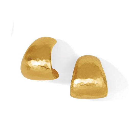 Brighton : Apollo Post Hoop Earrings in Brushed Gold -