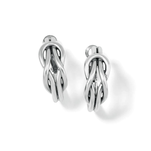 Brighton : Interlok Harmony Hoop Earrings -