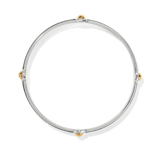 Brighton : Interlok Noir Slim Bangle - Brighton : Interlok Noir Slim Bangle