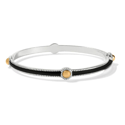 Brighton : Interlok Noir Slim Bangle - Brighton : Interlok Noir Slim Bangle