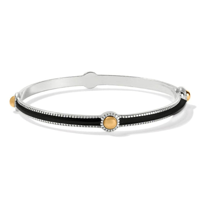 Brighton : Interlok Noir Slim Bangle - Brighton : Interlok Noir Slim Bangle