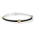 Brighton : Interlok Noir Slim Bangle - Brighton : Interlok Noir Slim Bangle