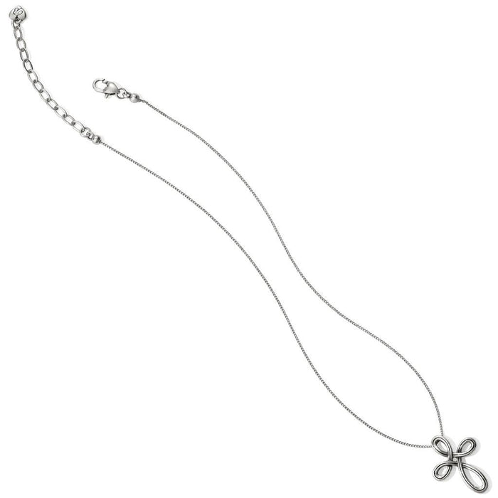 Brighton : Interlok Petite Cross Necklace -