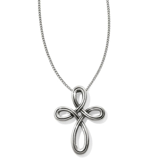 Brighton : Interlok Petite Cross Necklace -