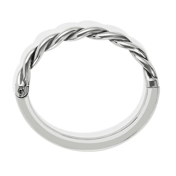 Brighton : Interlok Twist Hinged Bangle - Brighton : Interlok Twist Hinged Bangle