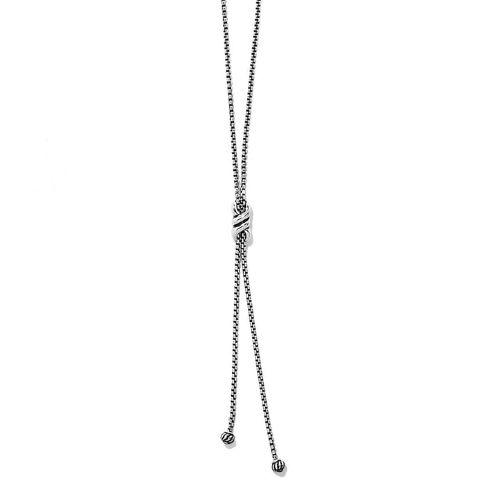 Brighton - Interlok Twist Lariat Necklace - Brighton - Interlok Twist Lariat Necklace