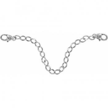 Amazon.com: Solid 925 Sterling Silver Necklace Extender With Silver Charm.  3 Inch Interchangeable Jewelry Extender Bracelet Anklet Jewelry : Handmade  Products