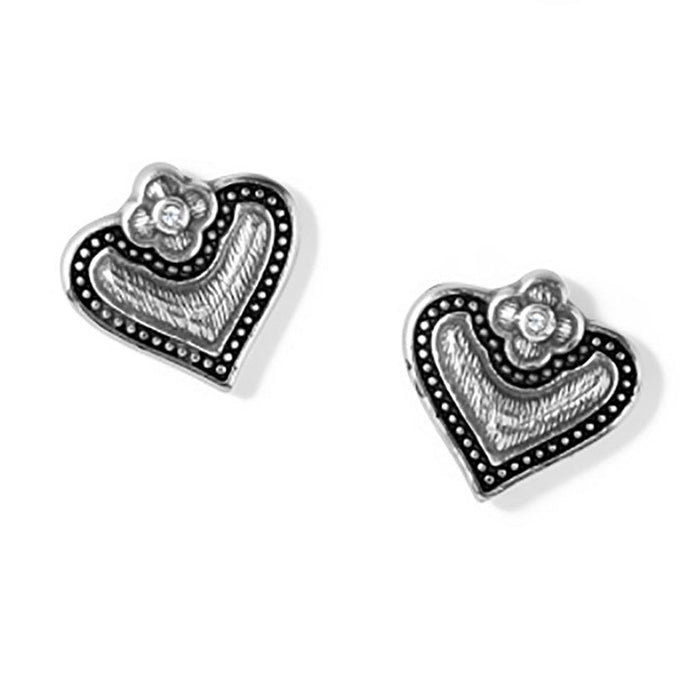 Brighton : Luna Heart Mini Post Earrings -