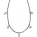 Brighton : Meridian Zenith Station Necklace in Silver -