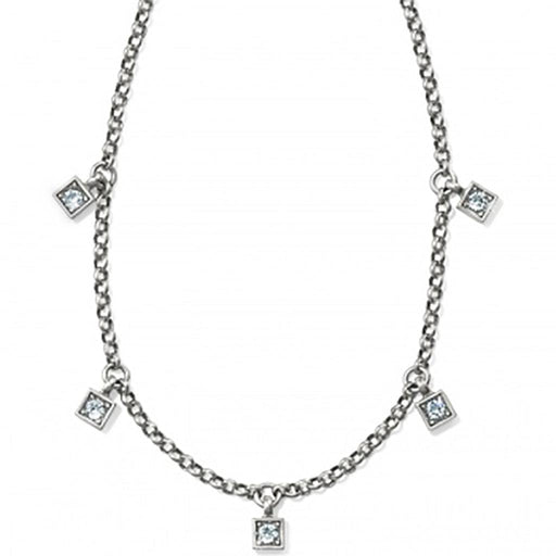 Brighton : Meridian Zenith Station Necklace in Silver -