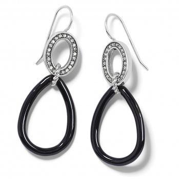 Brighton : Neptune's Rings Night French Wire Earrings -