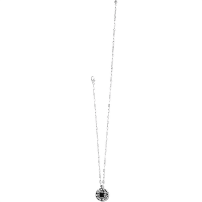 Brighton : Pebble Dot Onyx Reversible Necklace -