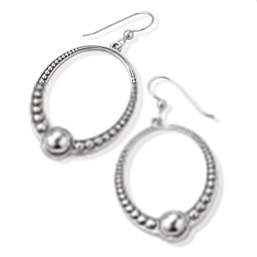 Brighton : Pretty Tough Oval French Wire Earrings -