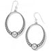 Brighton : Pretty Tough Oval French Wire Earrings -