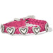 Brighton : Roped Heart Braid Bandit Bracelet in Pink - Brighton : Roped Heart Braid Bandit Bracelet in Pink