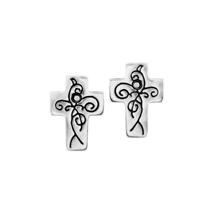 Brighton: True Cross Mini Post Earrings - Brighton: True Cross Mini Post Earrings