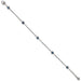 Brighton : Twinkle Anklet in Silver-Sapphire -