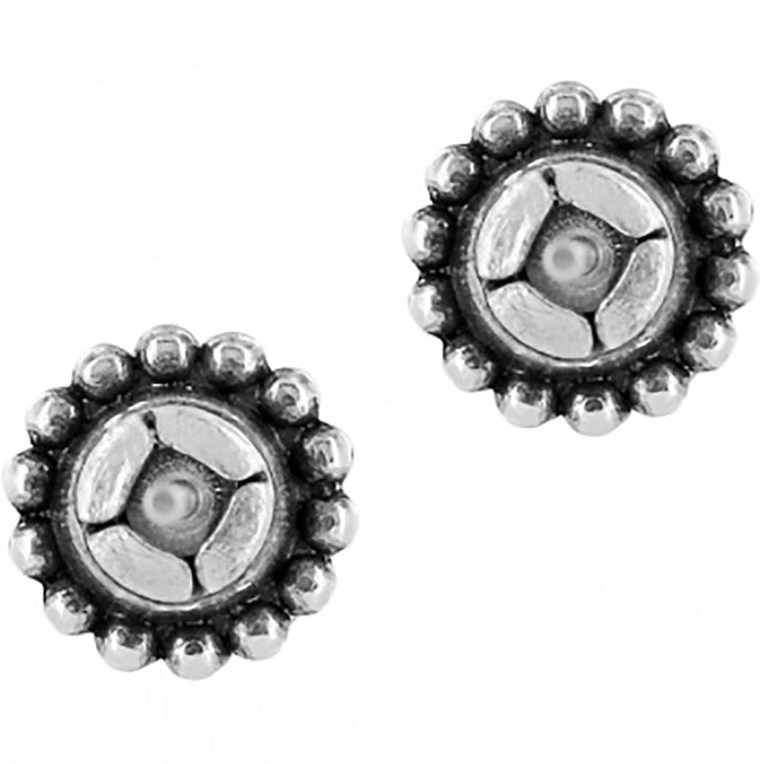 Brighton : Twinkle Mini Post Earrings in Black -