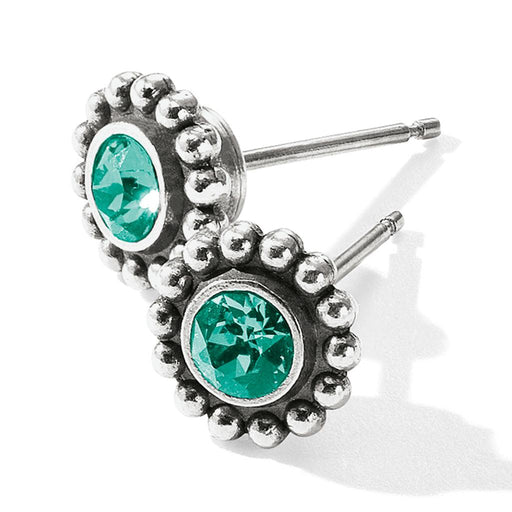 Brighton : Twinkle Mini Post Earrings in Emerald -