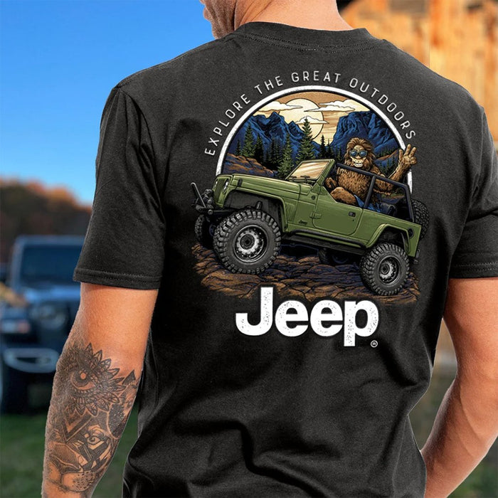 Buck Wear : Jeep Sasquatch T-Shirt - Buck Wear : Jeep Sasquatch T-Shirt