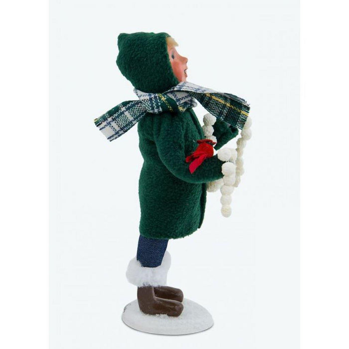 Byers' Choice : Boy with Cardinals - Byers' Choice : Boy with Cardinals - Annies Hallmark and Gretchens Hallmark, Sister Stores