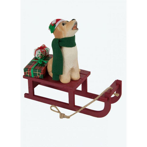 Byers' Choice : Dog with Sled - Byers' Choice : Dog with Sled - Annies Hallmark and Gretchens Hallmark, Sister Stores