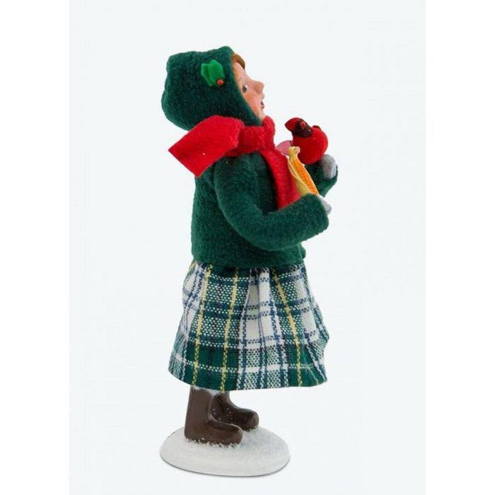 Byers' Choice : Girl with Cardinals - Byers' Choice : Girl with Cardinals - Annies Hallmark and Gretchens Hallmark, Sister Stores