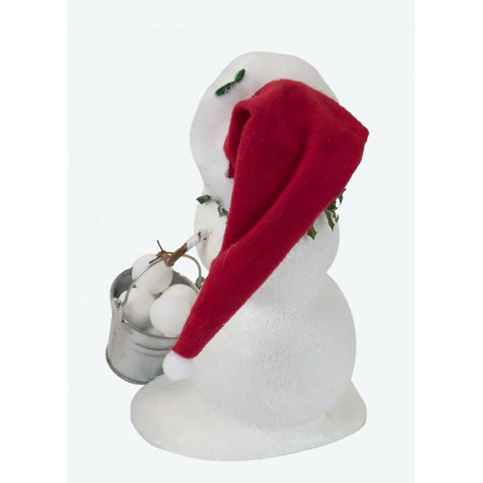 Byers' Choice : Snowman with Bucket Snowballs - Byers' Choice : Snowman with Bucket Snowballs - Annies Hallmark and Gretchens Hallmark, Sister Stores