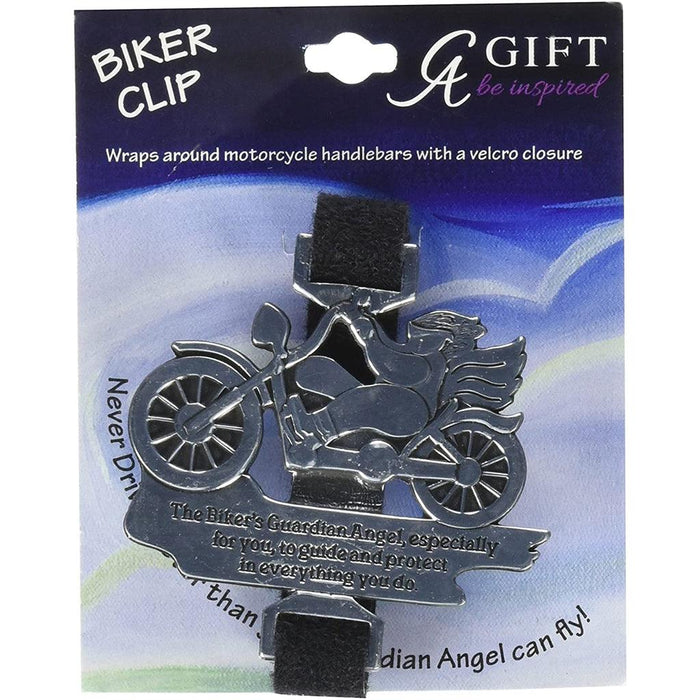 Cathedral Art : Biker's Guardian Angel Bike Clip -