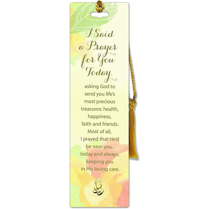 Cathedral Art : Gift Bookmark - "I Said a Prayer" -