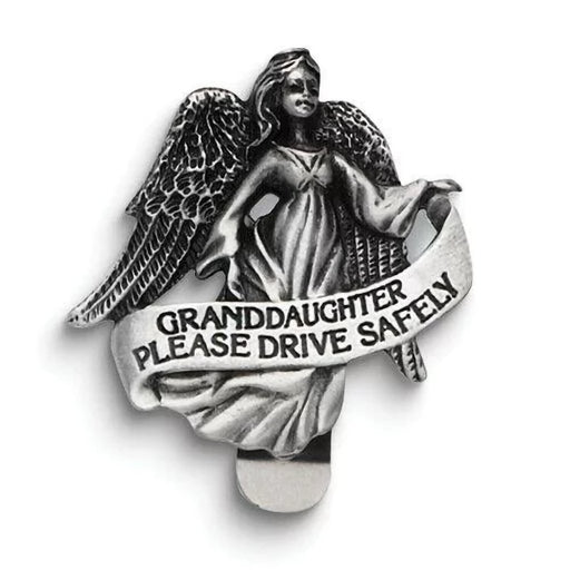 Cathedral Art : "Granddaughter Please Drive Safely" Visor Clip - Cathedral Art : "Granddaughter Please Drive Safely" Visor Clip