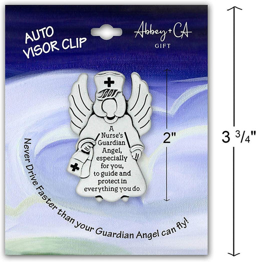 Cathedral Art : Guardian Angels at Work and Play Sun Visor Clip -