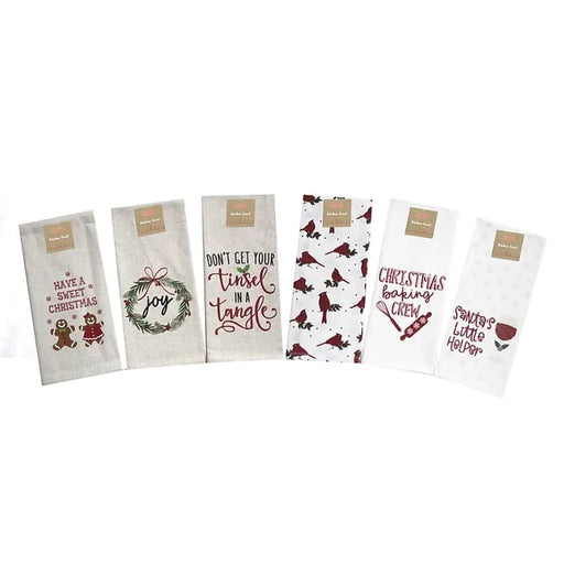 Yuletide Cheer Kitchen Towels & Dish Cloth Set