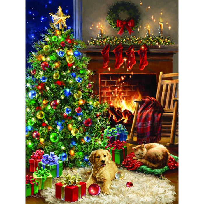 Christmas Morning 500 Piece Jigsaw Puzzle - Christmas Morning 500 Piece Jigsaw Puzzle - Annies Hallmark and Gretchens Hallmark, Sister Stores