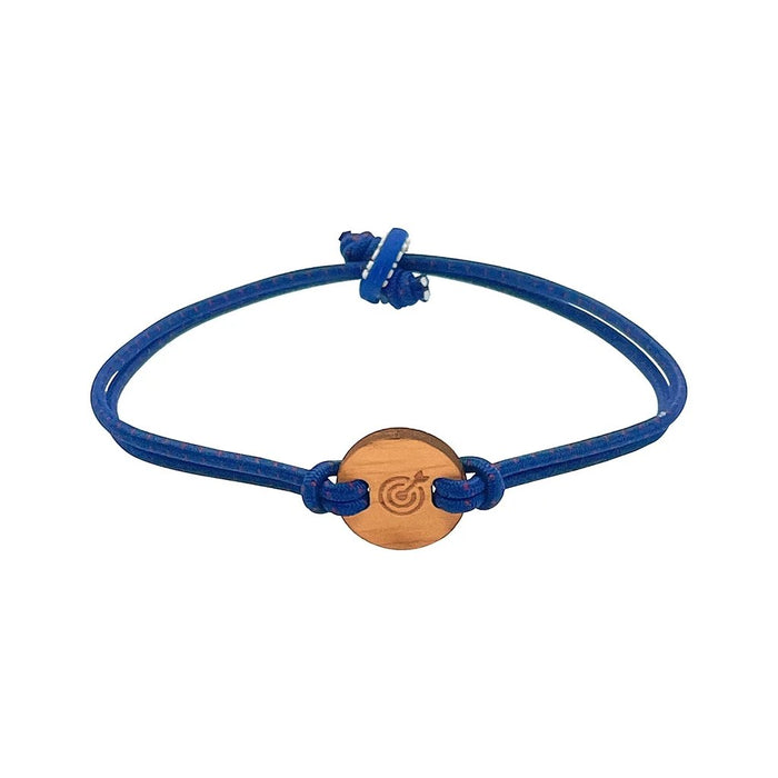 Colors For Good : Moods + Wood Charm Determination Energy Bracelet - Colors For Good : Moods + Wood Charm Determination Energy Bracelet