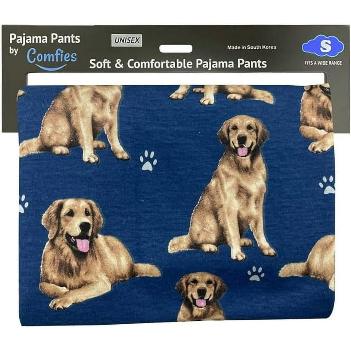 Comfies : Pet Lover Unisex Pajama Bottoms - Golden Retriever - Comfies : Pet Lover Unisex Pajama Bottoms - Golden Retriever