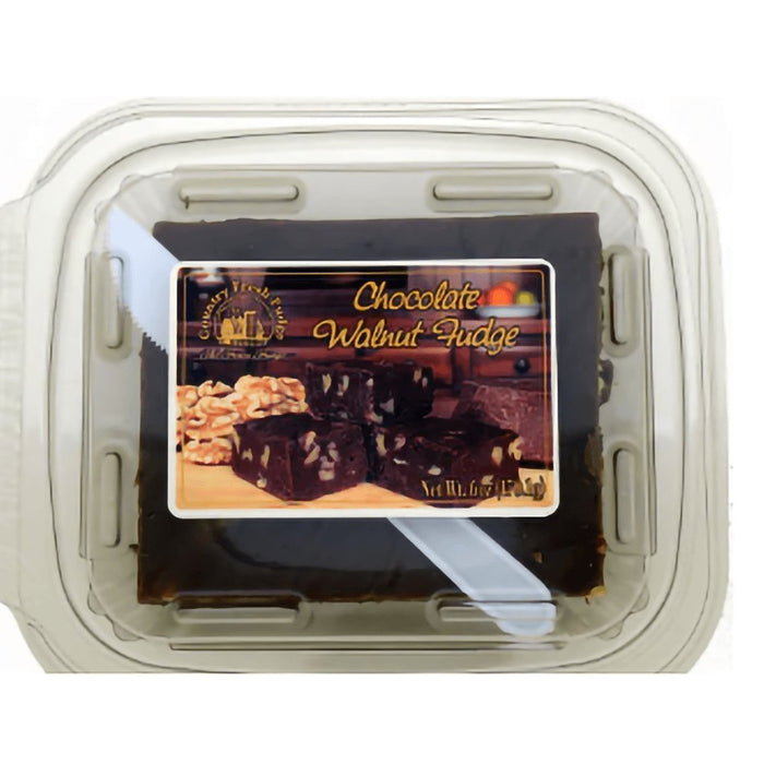 Country Fresh : Chocolate Walnut Fudge 6oz -