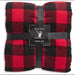 Cozy Sherpa & Fleece Blanket - Red & Black Buffalo Plaid - Cozy Sherpa & Fleece Blanket - Red & Black Buffalo Plaid - Annies Hallmark and Gretchens Hallmark, Sister Stores