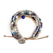 DEMDACO : Beaded Love Bracelet - Indigo - Jewelry -