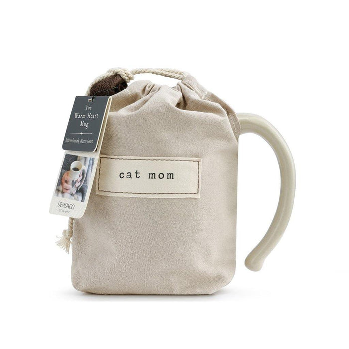 DEMDACO : Cat Mom Heart Mug -