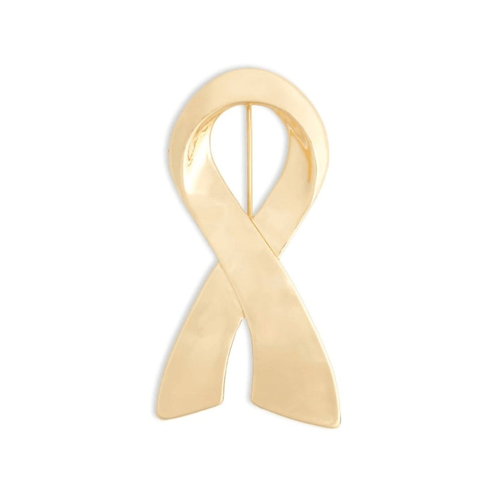 DEMDACO : Gold Ribbon Pin -