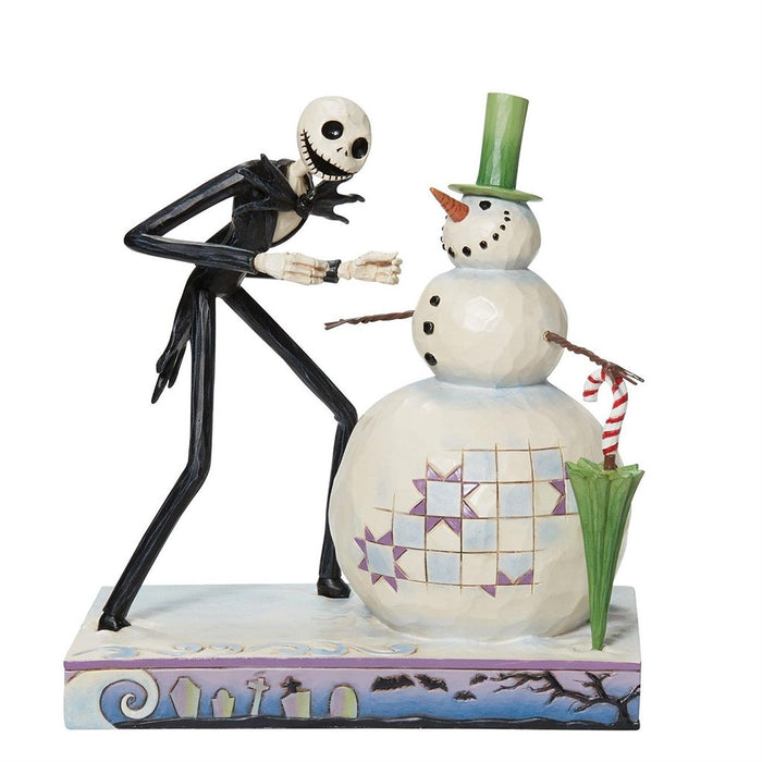 Disney Traditions : Jack with Snowman - Disney Traditions : Jack with Snowman