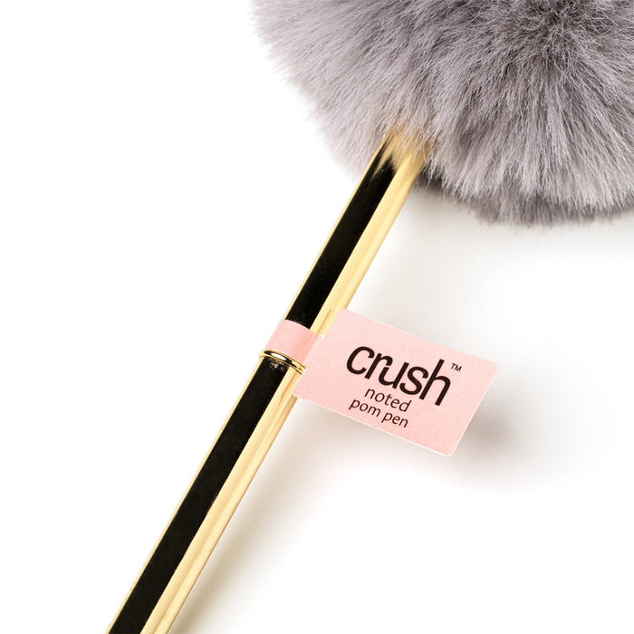 DM Merchandising : Crush Noted Pom Pen - Assorted by style/color. Includes 1 at random - DM Merchandising : Crush Noted Pom Pen - Assorted by style/color. Includes 1 at random