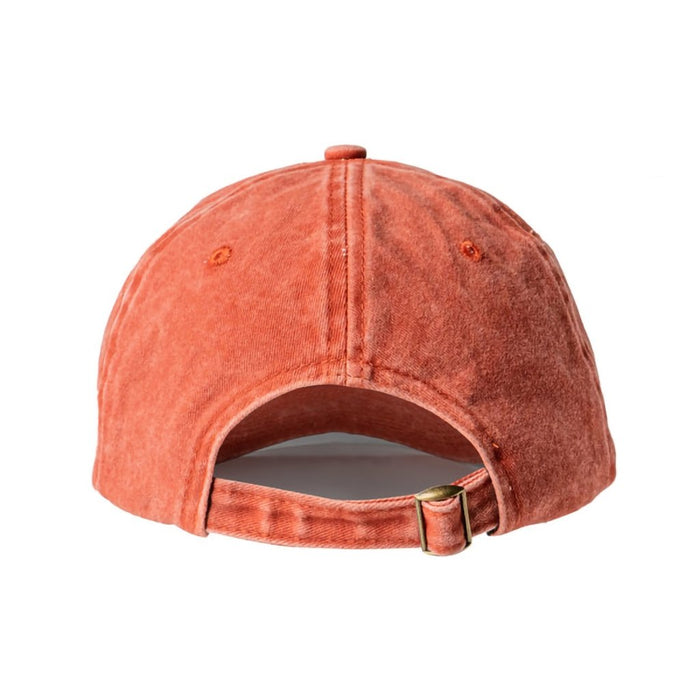 DM Merchandising : Pacific Brim Namaste Classic Hat in Orange - DM Merchandising : Pacific Brim Namaste Classic Hat in Orange