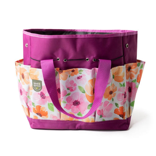 DM Merchandising : Seed & Sprout Gardening Tote Bag in August Bloom - DM Merchandising : Seed & Sprout Gardening Tote Bag in August Bloom