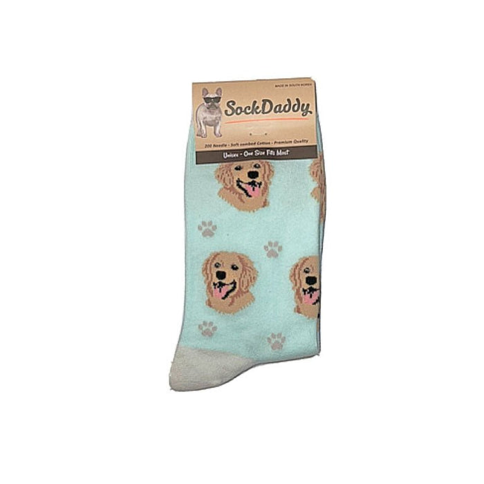 Dog Breed Crew Socks - Golden Retriever - Dog Breed Crew Socks - Golden Retriever