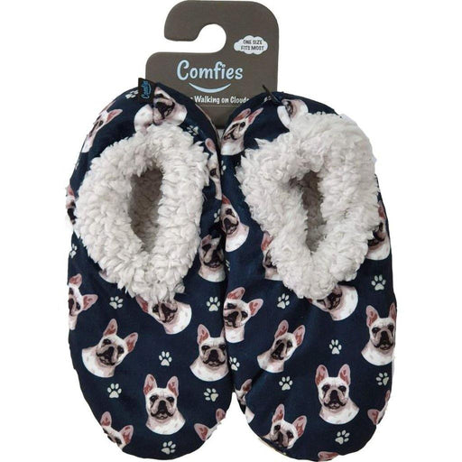 DONT TURN ON NEED TO CHECK IMAGE Pet Lover Slippers - French Bulldog - DONT TURN ON NEED TO CHECK IMAGE Pet Lover Slippers - French Bulldog - Annies Hallmark and Gretchens Hallmark, Sister Stores