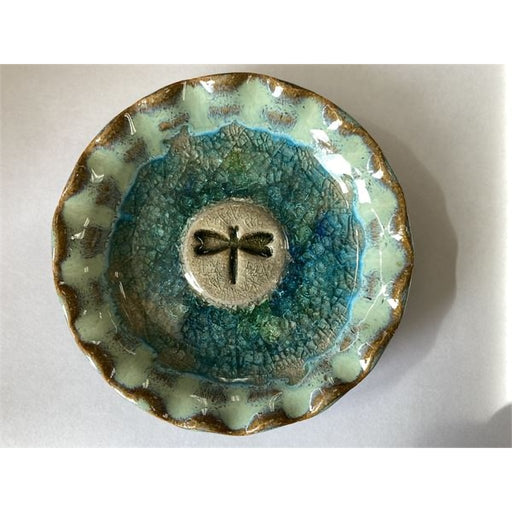 Down To Earth Pottery : Icon Dish - Dragonfly -
